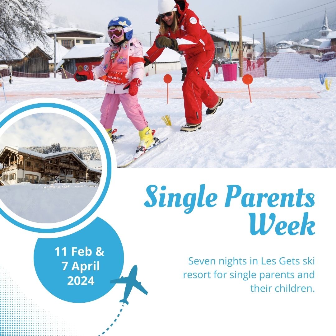 Solo ski holidays for single parents