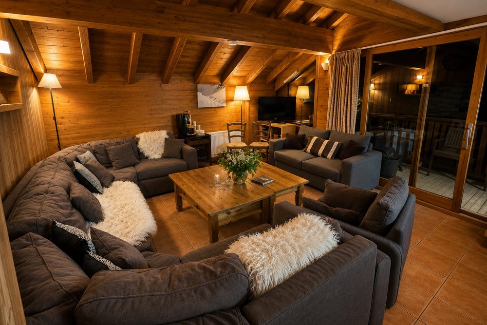 Chalet Antony & Cleopatra Living Area