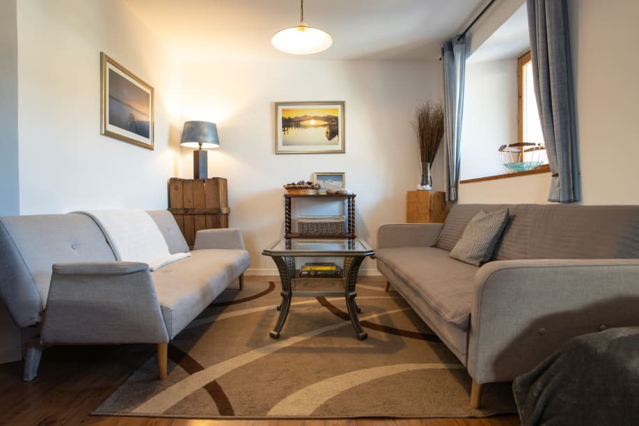 Living area in Chalet Barthelemy
