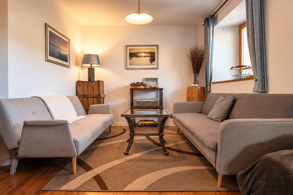 Living area in Chalet Barthelemy