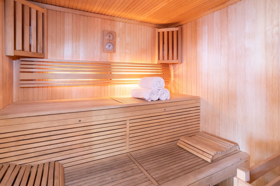 Sauna in Chalet Barthelemy