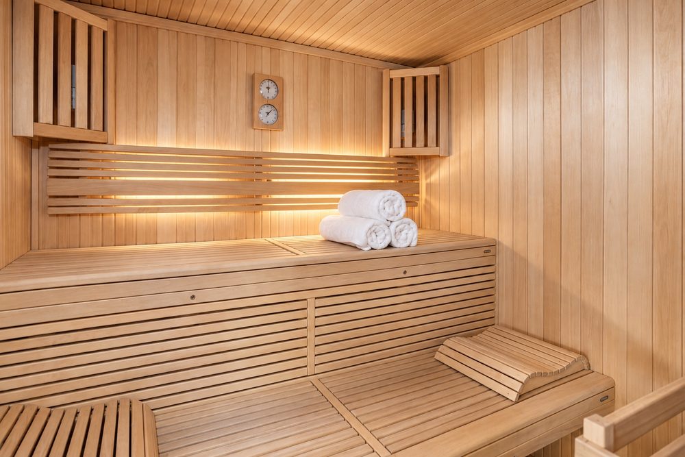Sauna in Chalet Barthelemy