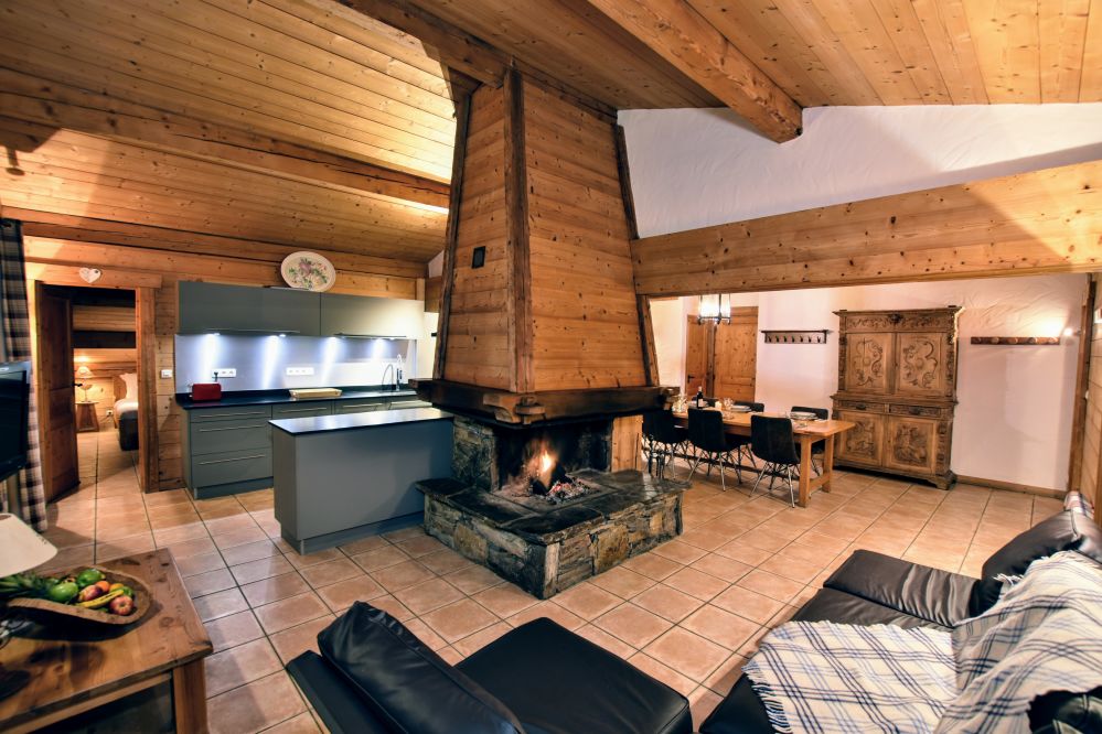 Chalet des Pistes living area