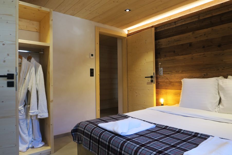 Bedroom 3 in Chalet du Coin