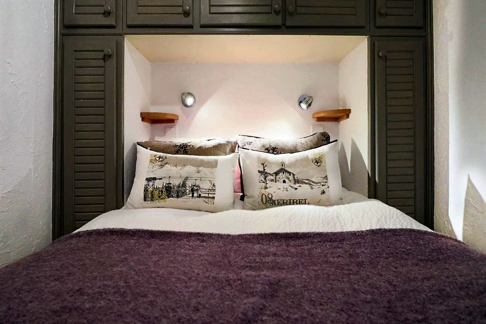 Bedroom in Chalet La Combe in Meribel