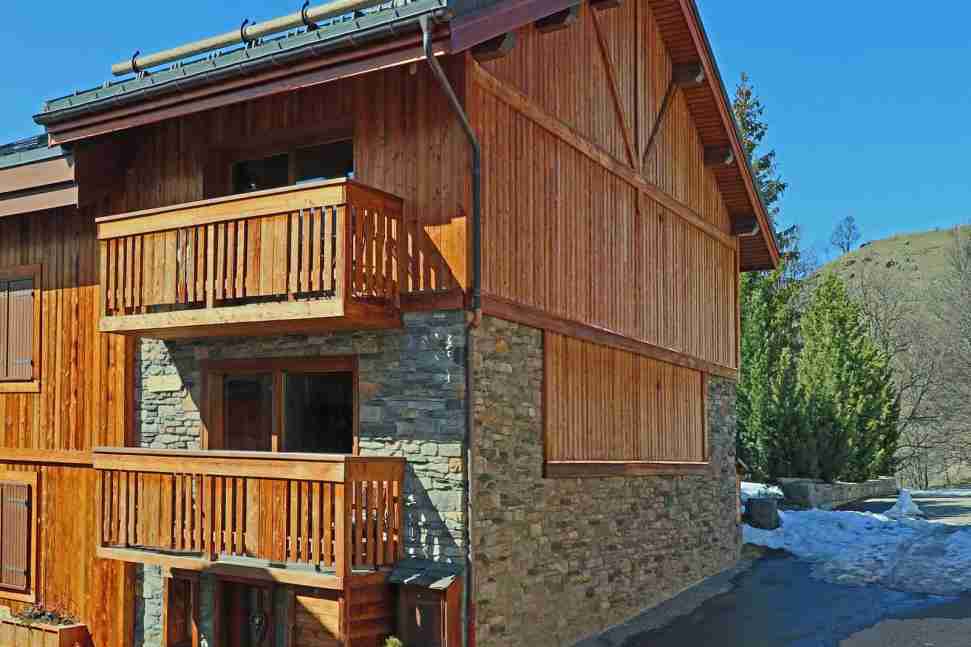 Exterior of Chalet La Combe in Meribel