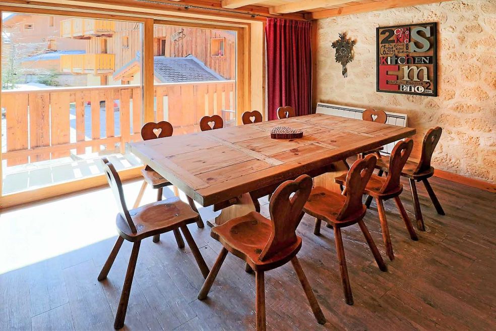 Kitchen - Chalet La Combe in Meribel