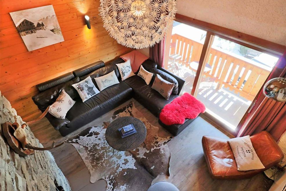 Lounge in Chalet La Combe in Meribel