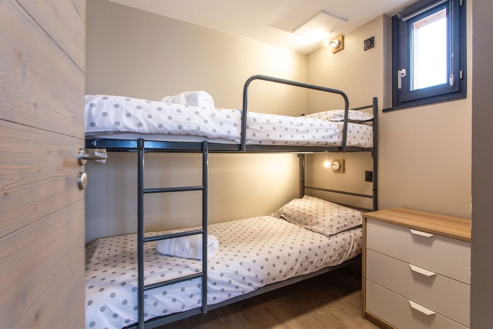 Bunk bed in Chalet Myrtille