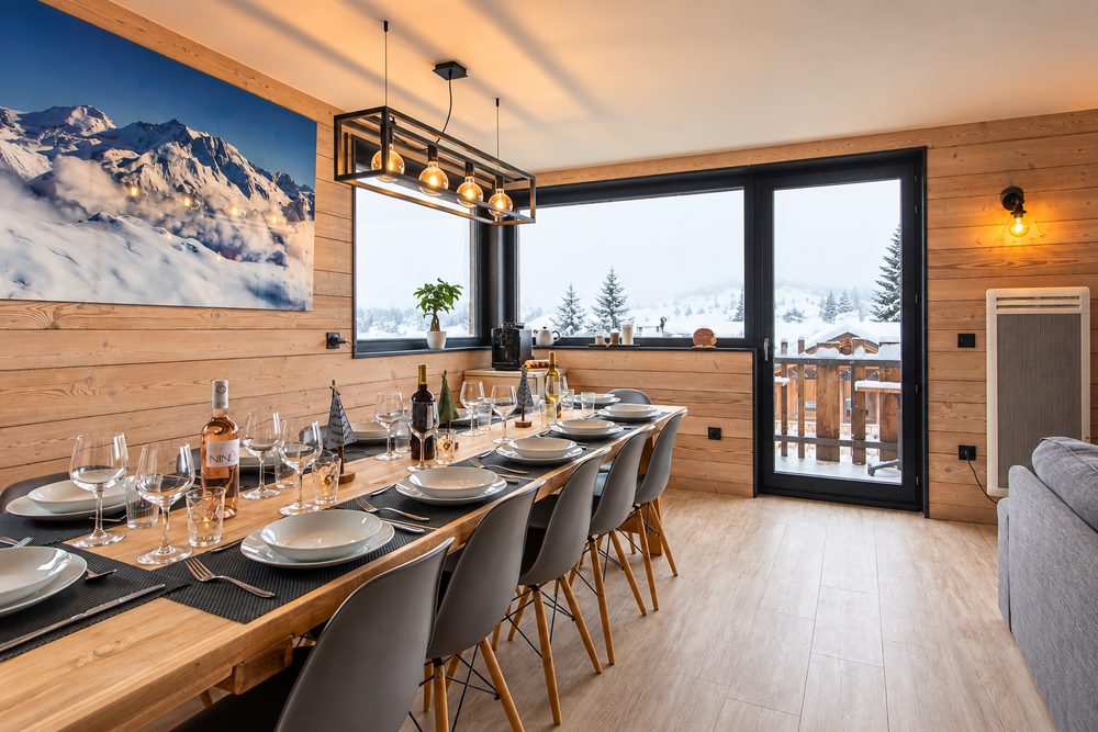Dining area in Chalet Myrtille