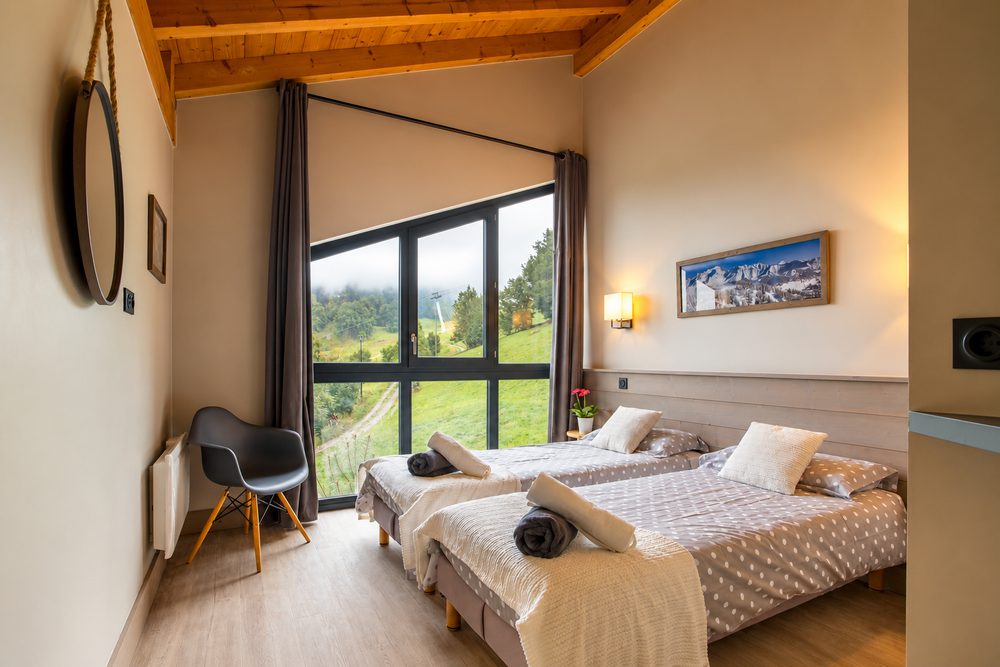 Twin room in Chalet Myrtille