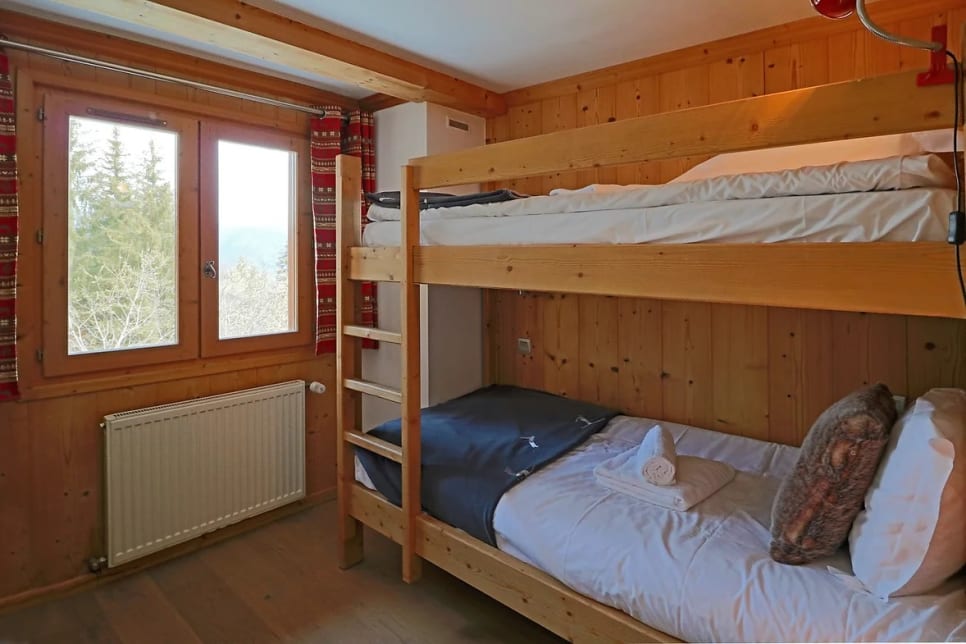 Bedroom in Chalet Panda