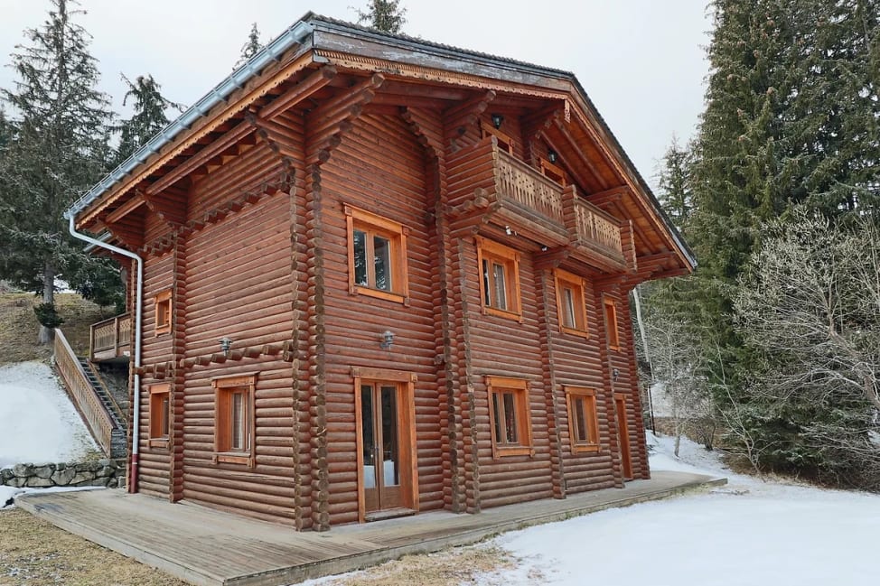 Exterior of Chalet Panda in La Tania