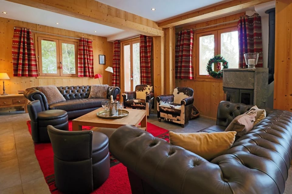 Lounge in Chalet Panda - La Tania