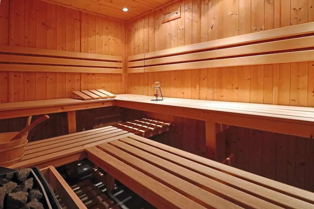 Sauna in Chalet Panda