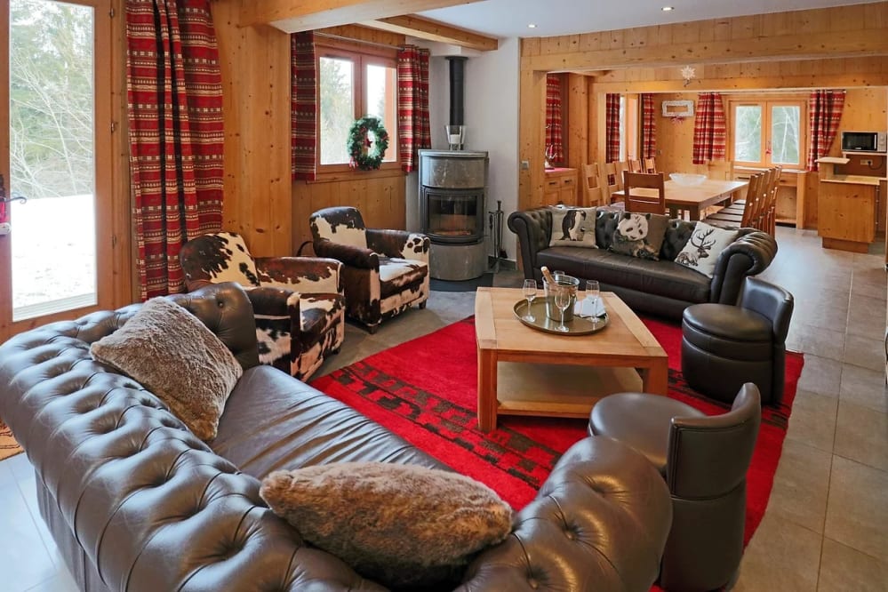 Sitting Room - Chalet Panda in La Tania