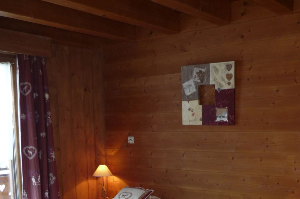 Twin bedroom in Chalet Chery des Meuniers