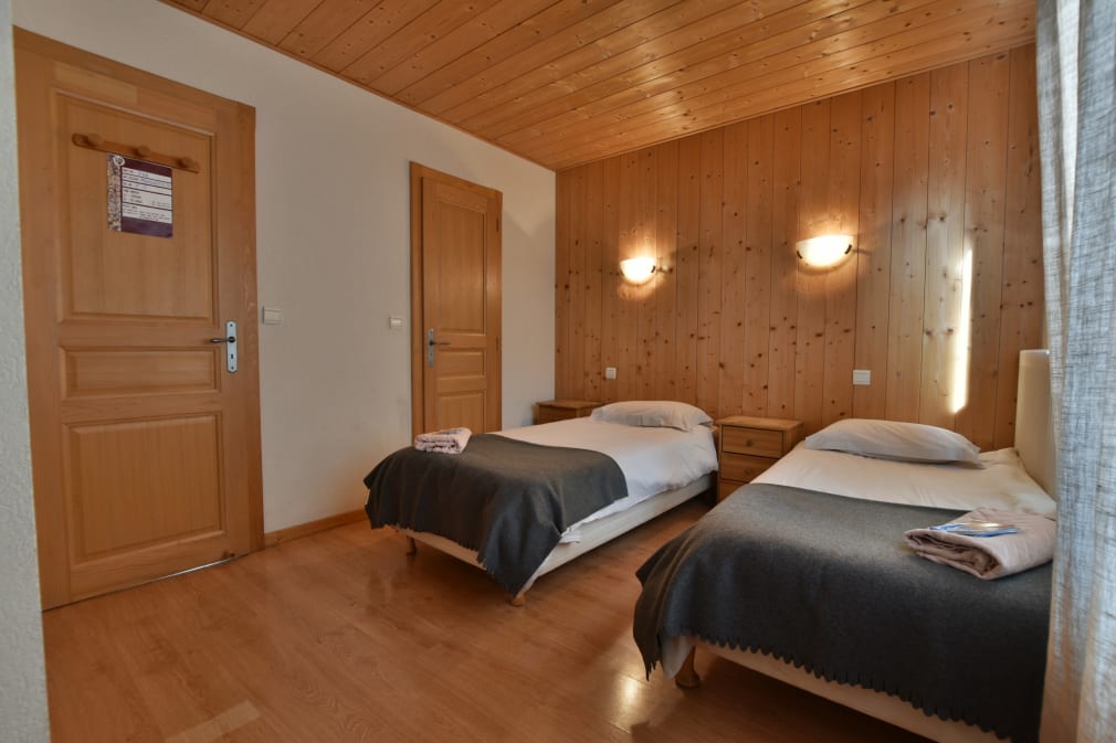 Twin room in Chalet Chez Claude
