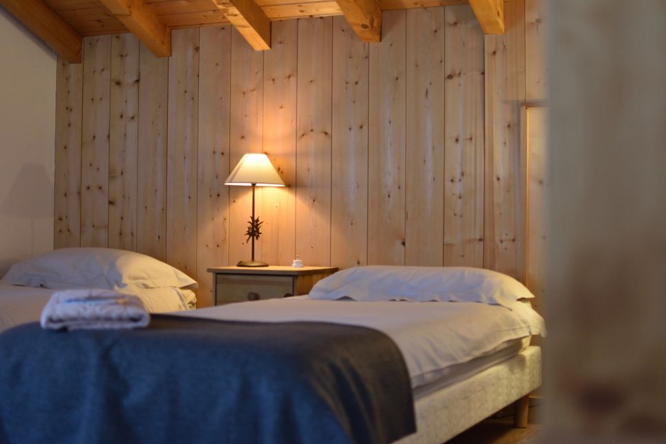 Quad Bedroom 4 in Chalet Chez Claude