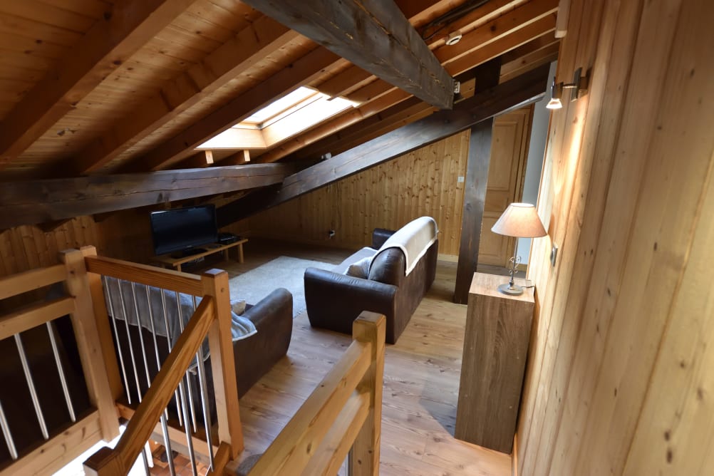 TV room in Chalet Chez Claude