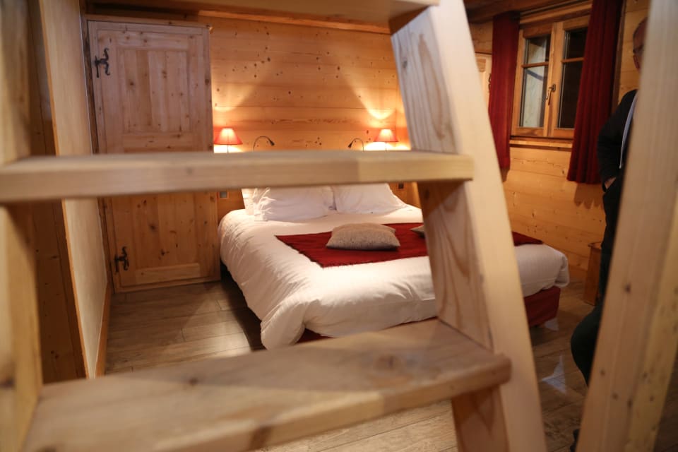 Chalet Chez La Fine double Room