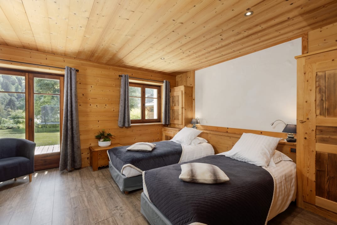 Chalet Chez La Fine Twin Room