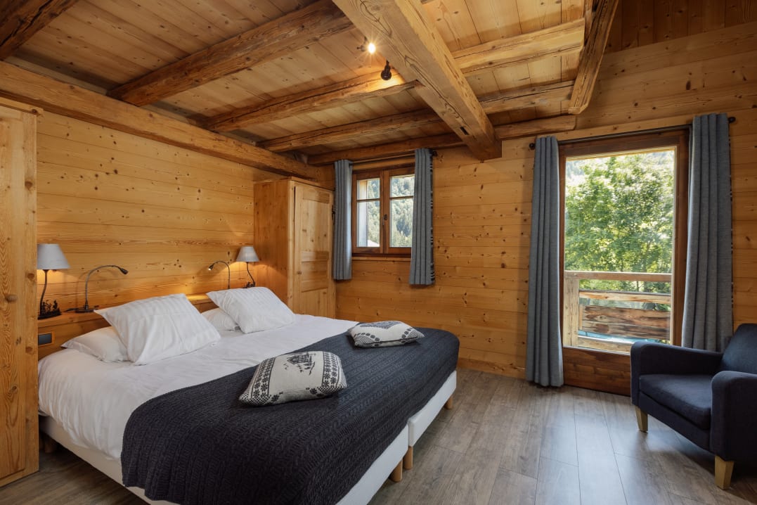 Chalet Chez La Fine double Room