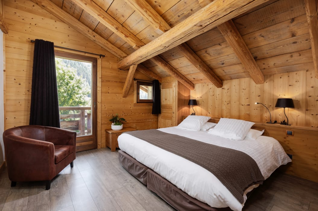 Chalet Chez La Fine double Room