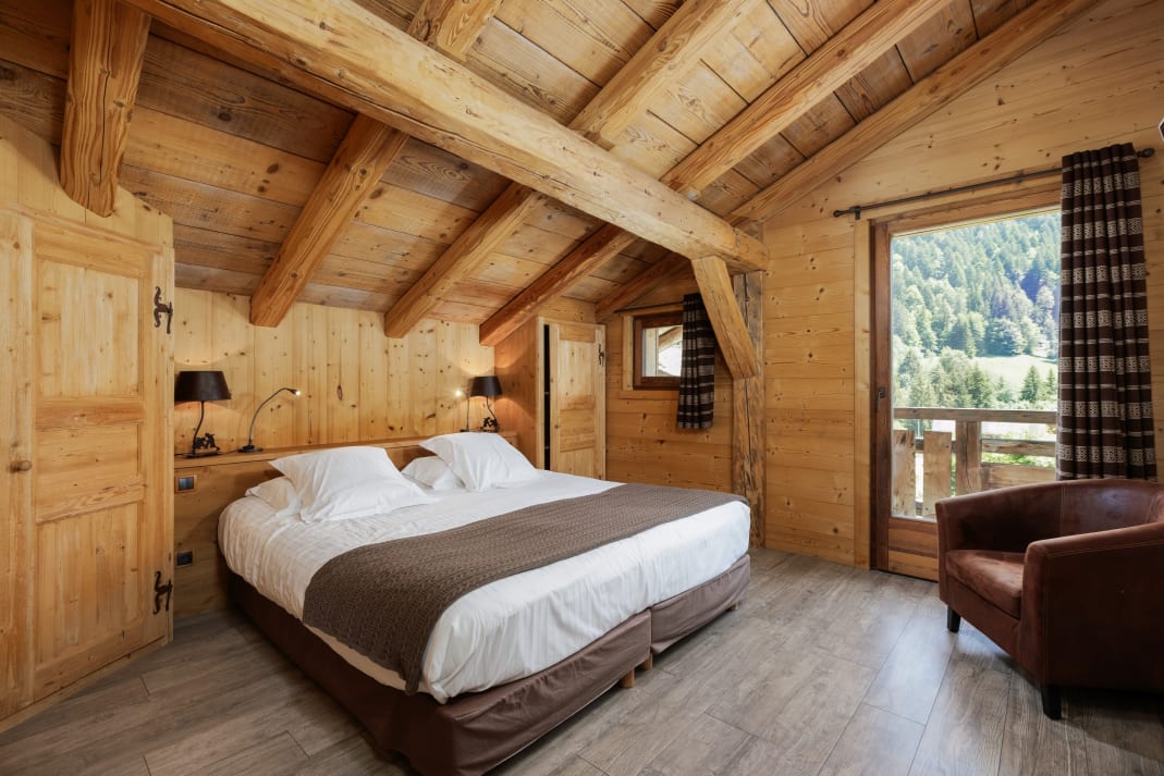 Chalet Chez La Fine double Room