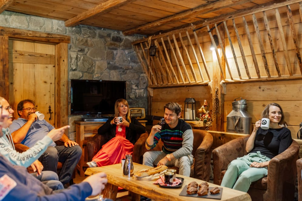 Guests in Chalet Chez La Fine