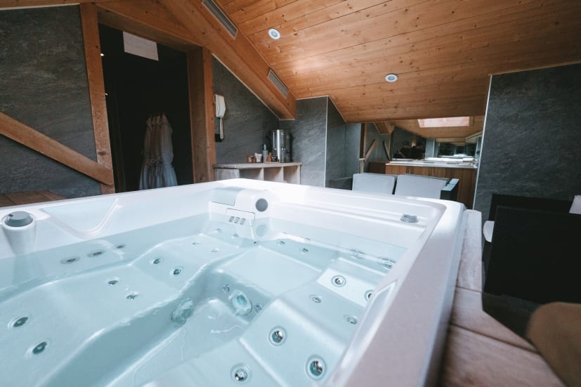 Hotel Bellevue wellness area