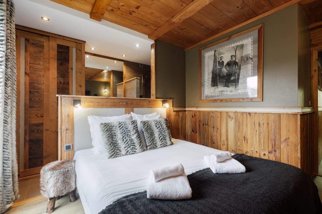 Chalet La Rocade double room