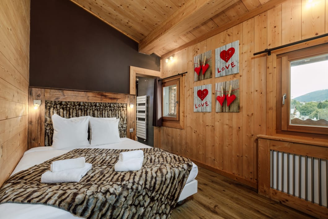 Chalet La Rocade double room