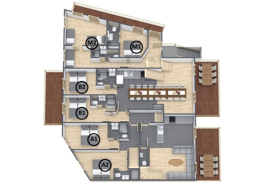 Aiguille Du Midi Floorplan