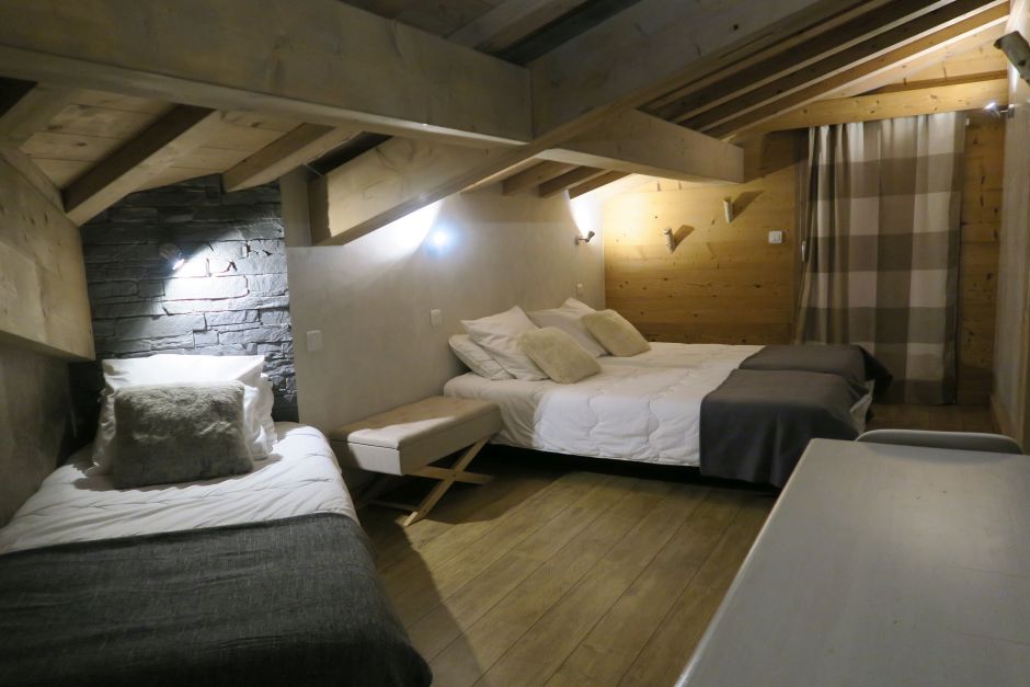 Triple room, Mont Blanc