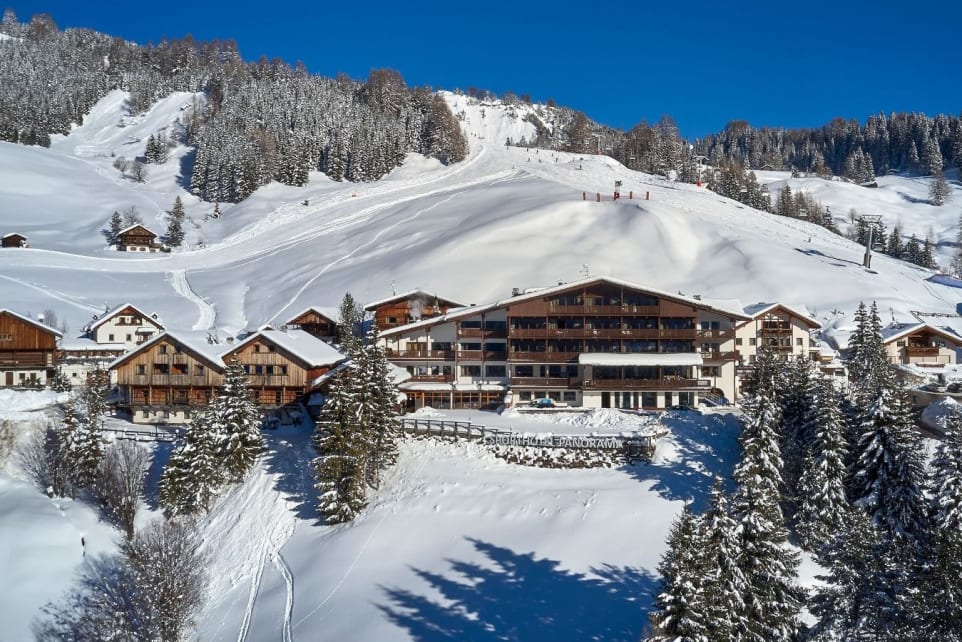 Exterior of the Sporthotel Panorama - Corvara