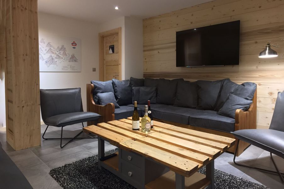 The Alpine Loft social area detail