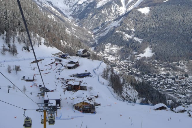 Courmayeur mountain views