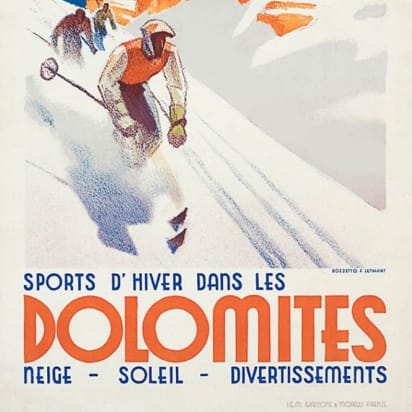 Poster of Dolomites - Italy