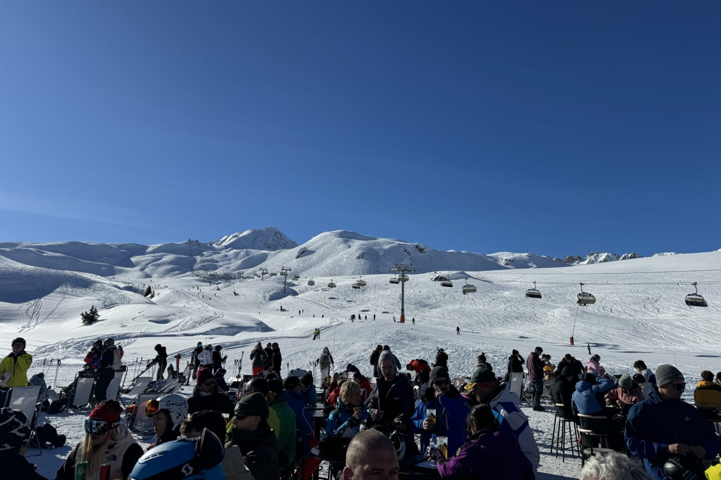 Skiing in La Plagne Ski Resort