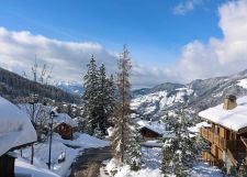 View of Courchevel - La Tania Ski Resort