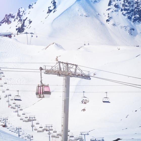 Les Arcs Ski Resort, France