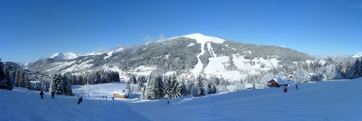 The view over Les Gets