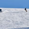 A skier vs a snowboarder. Skiing Vs Snowboarding