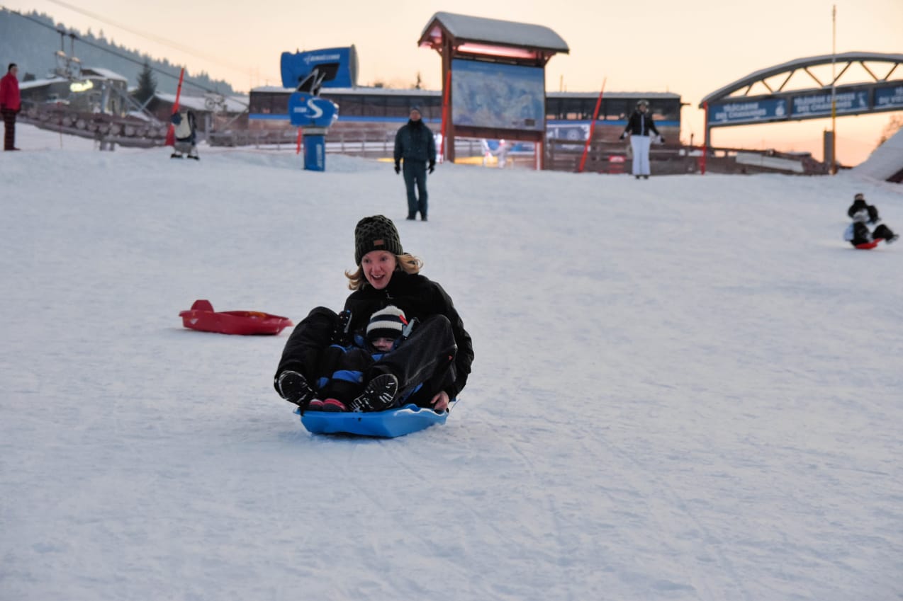 Ski piste Les Gets