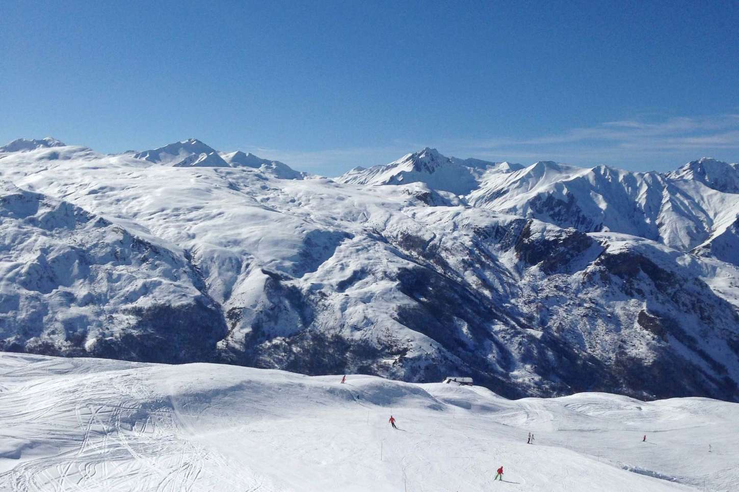 View of Meribel Ski Resort