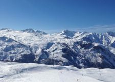 View of Meribel Ski Resort