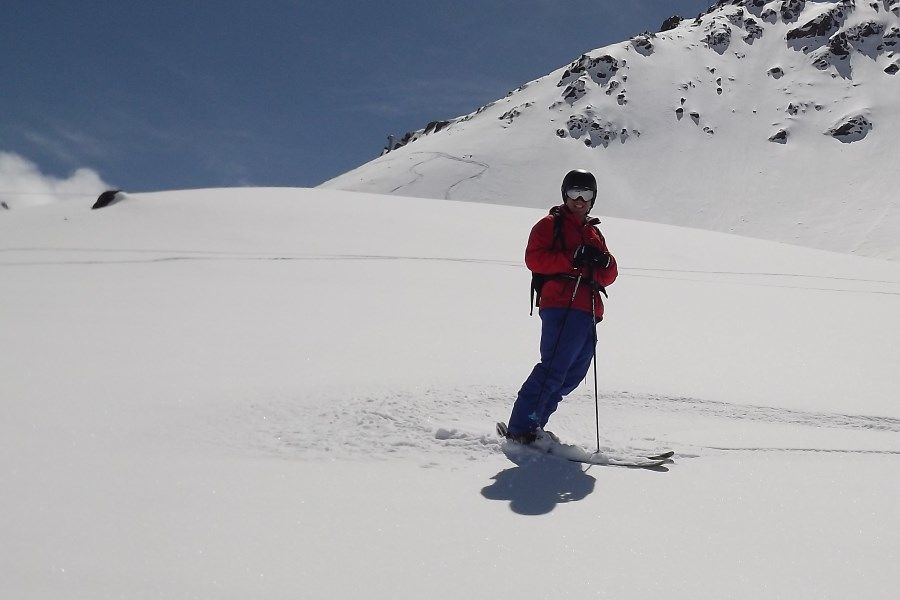 Guests on one of our off piste ski holidays in Meribel