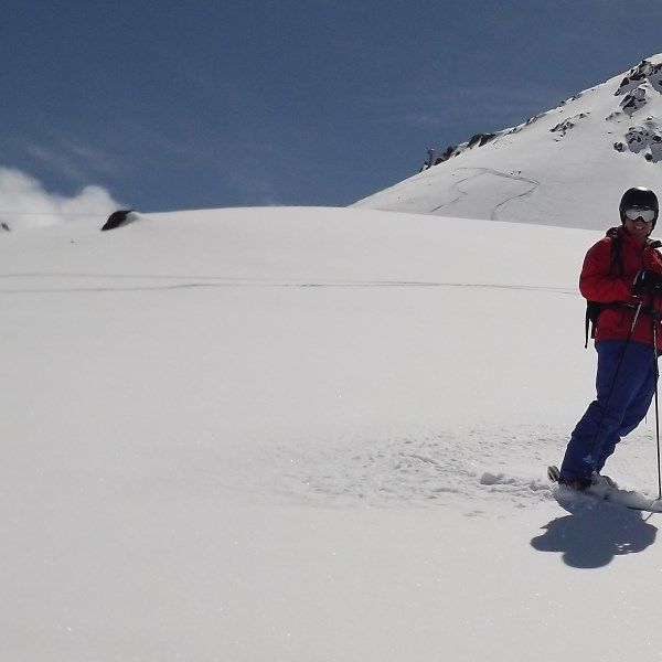 Guests on one of our off piste ski holidays in Meribel