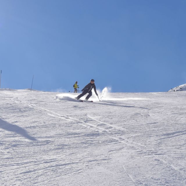 Skier on a Skiing Holidays Over 50s in Meribel